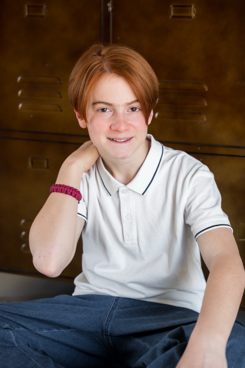 Vivien Deschamps, sourire